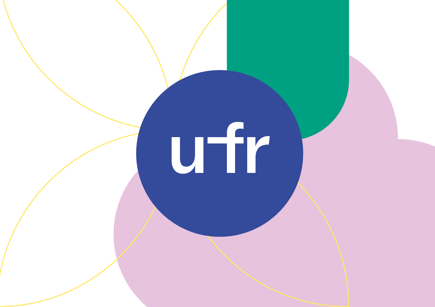 Teaserbild mit Gestaltungselementen und Logo UFR